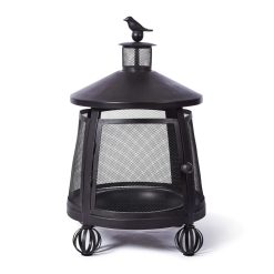 Bird on Ball Chimney Fire Pit