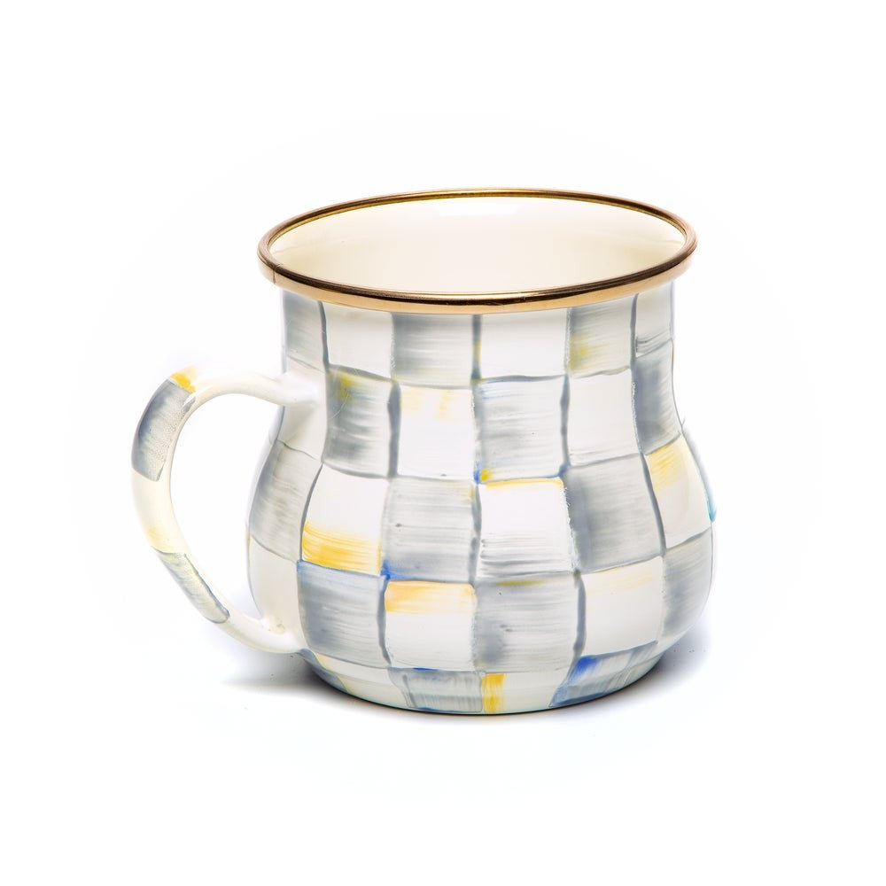 Check Enamel Mug - Image 9