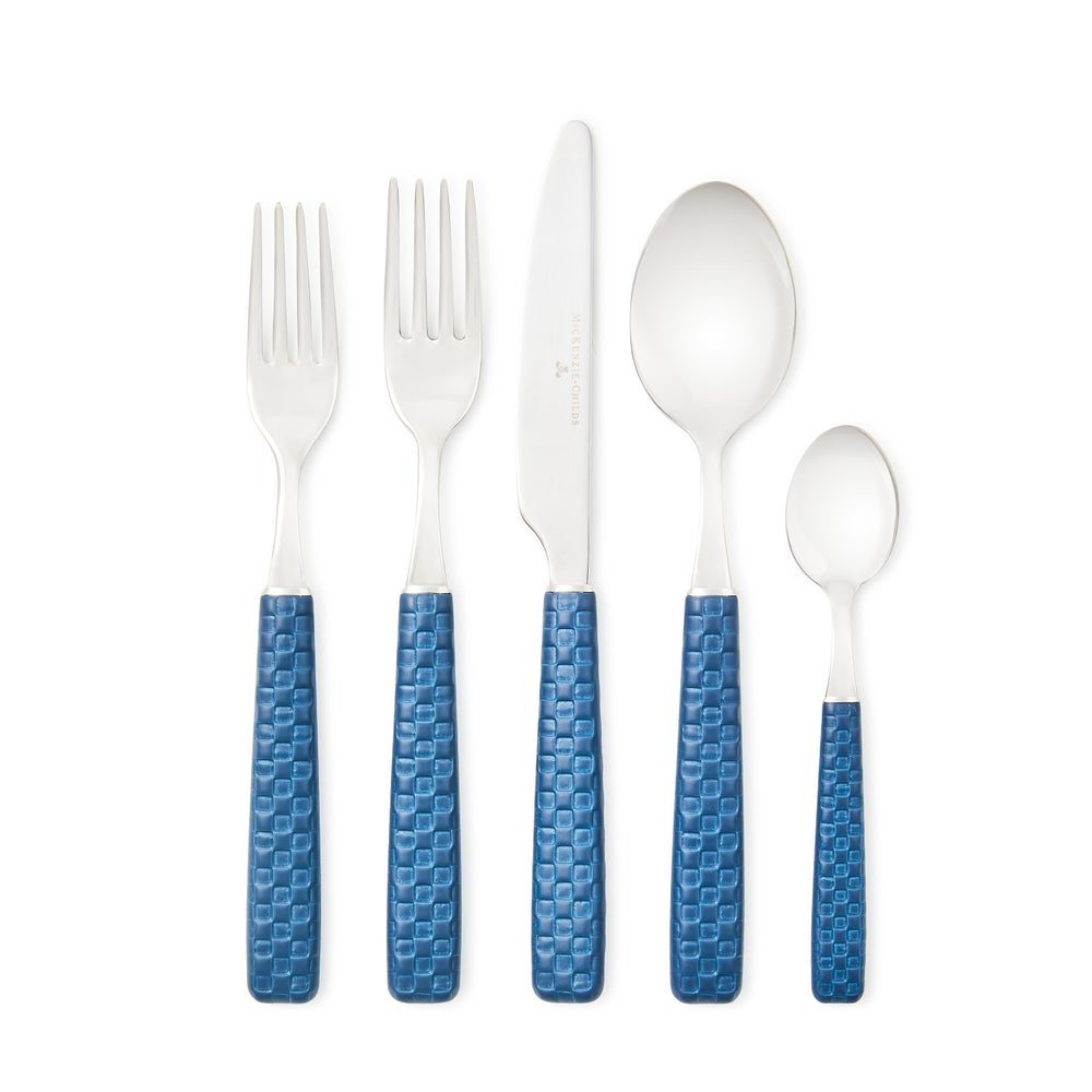 MACKENZIE-CHILDS Mackenzie-chilllds Everyday Flatware 5-Piece Place Setting - Image 5