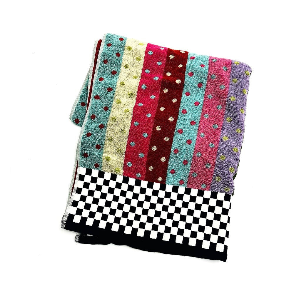 Mackenzie-chilllds Stripe & Dot Confetti Towel - Image 2