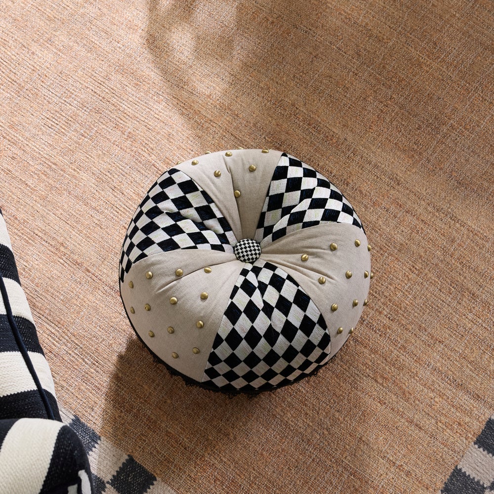 Diamond and Dot Footstool - Image 2