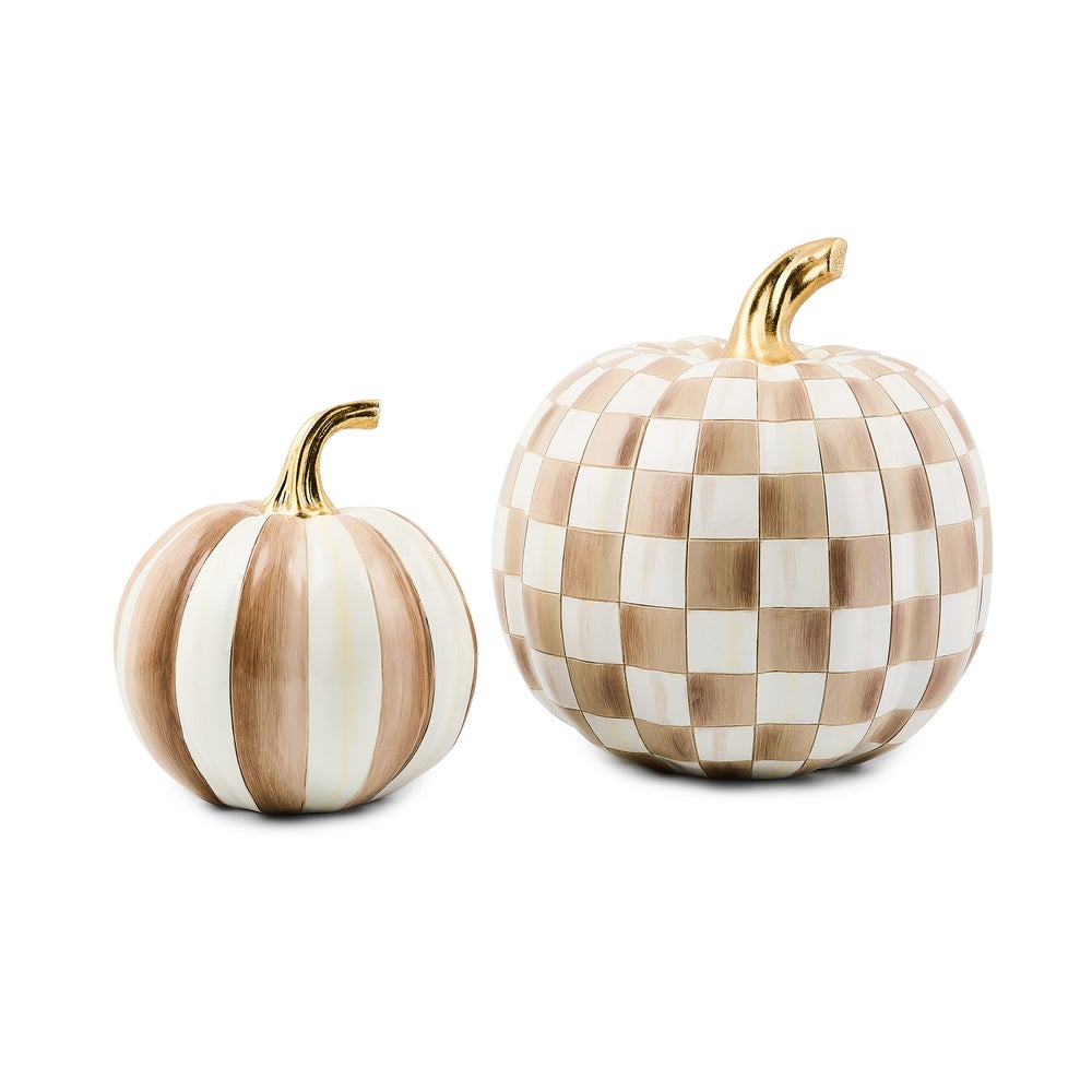 Classic Stripe & Check Pumpkin Set - Image 5