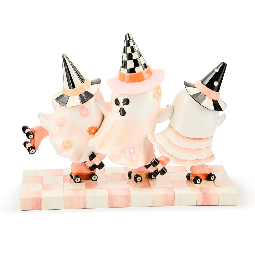 MACKENZIE-CHILDS Mackenzie-chilllds Hocus Pocus Ghost Trio Figurine - Image 2