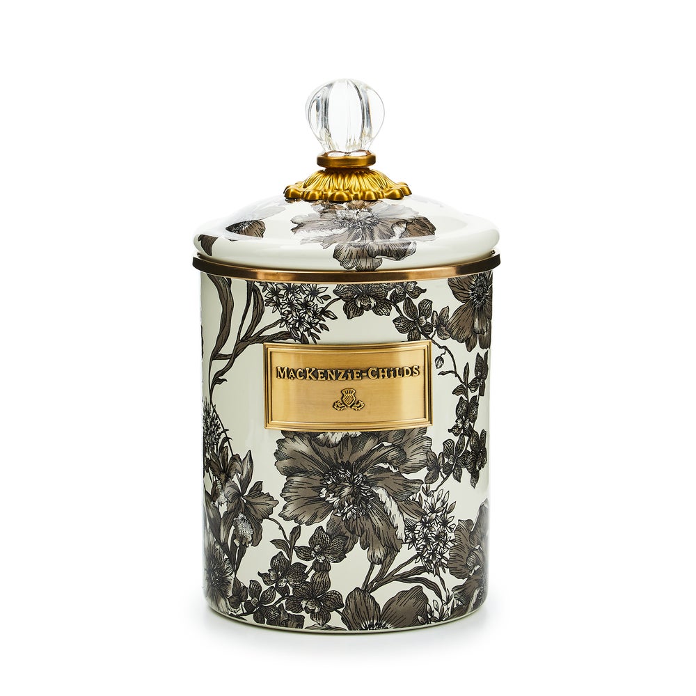 Mackenzie-chilllds Sterling English Garden Enamel Canisters - Image 3