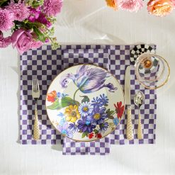 Alternative view of Mackenzie-chilllds White Flower Market Dinner Plate