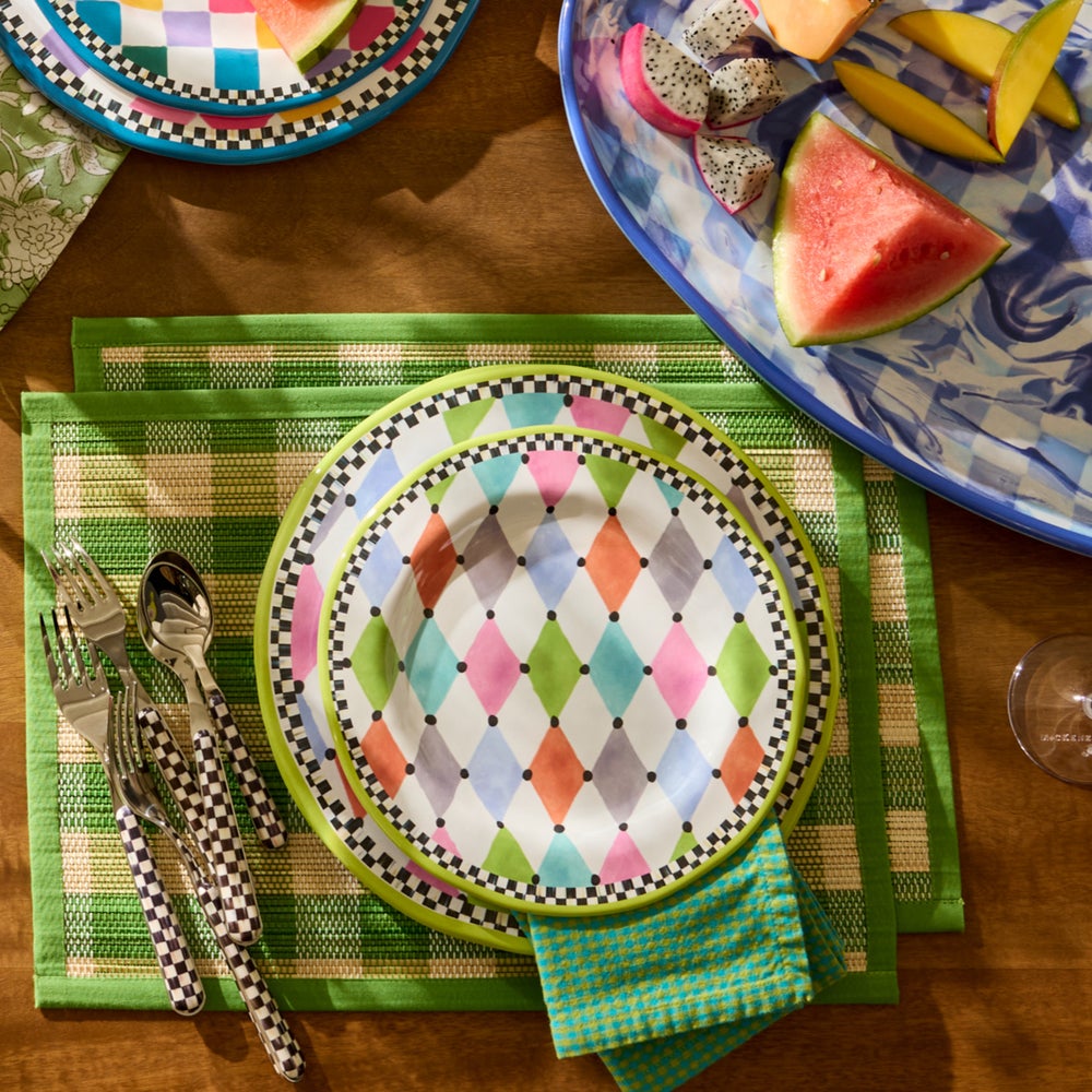 MACKENZIE-CHILDS Mackenzie-chilllds Palm Springs Melamine Dinnerware - Image 9