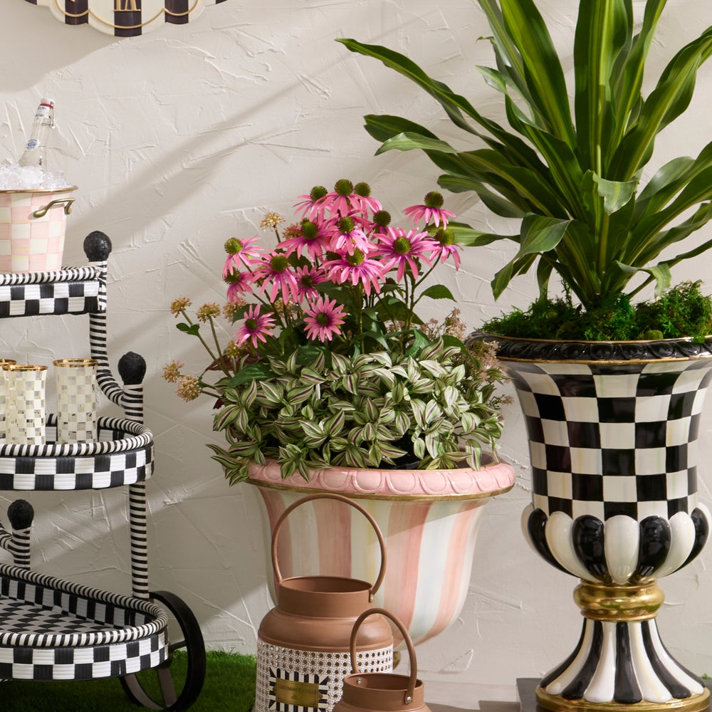 MACKENZIE-CHILDS Mackenzie-chilllds Everlasting Pink Mix Urn Filler - Image 6