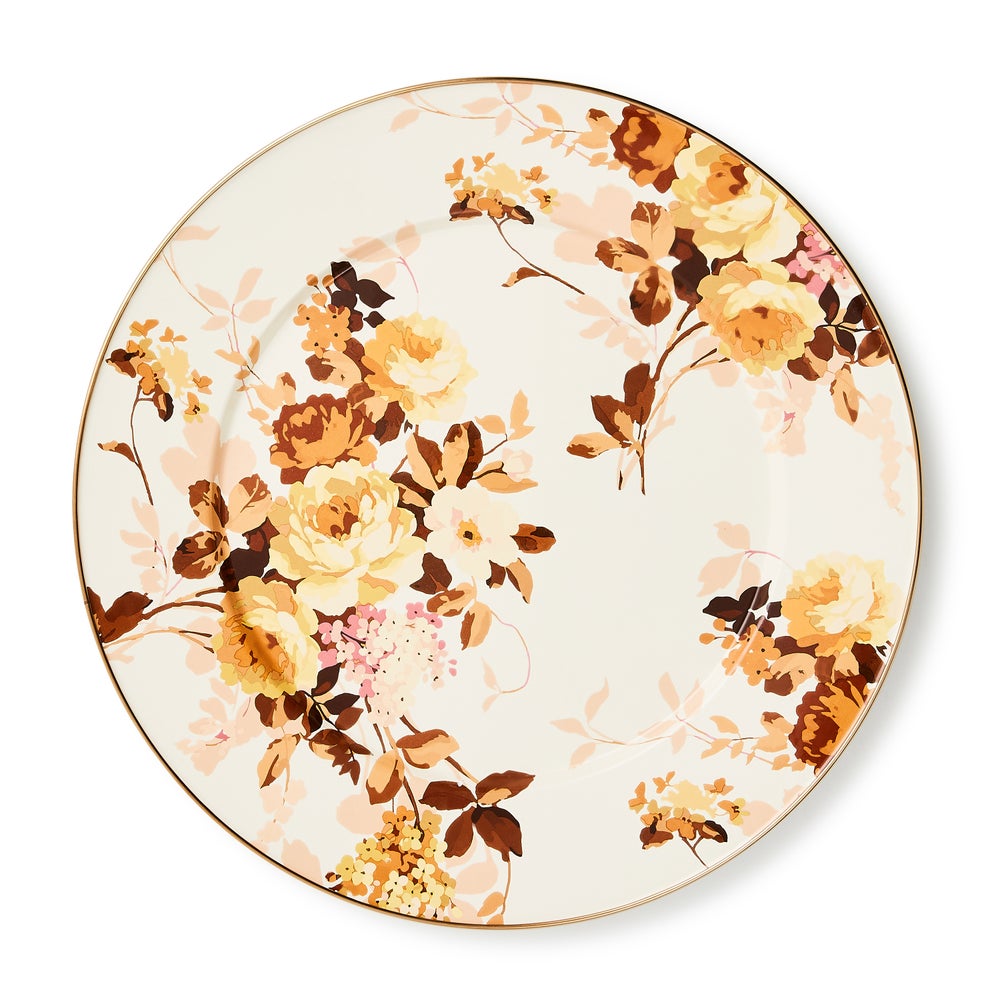 MACKENZIE-CHILDS Mackenzie-chilllds Floral Enamel Serving Platter - Image 5