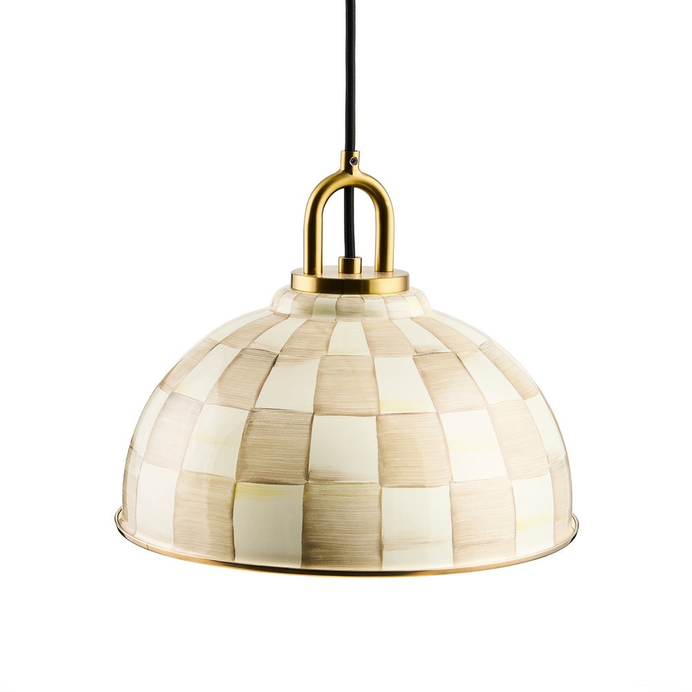 Check Dome Pendant Lamp - Image 2