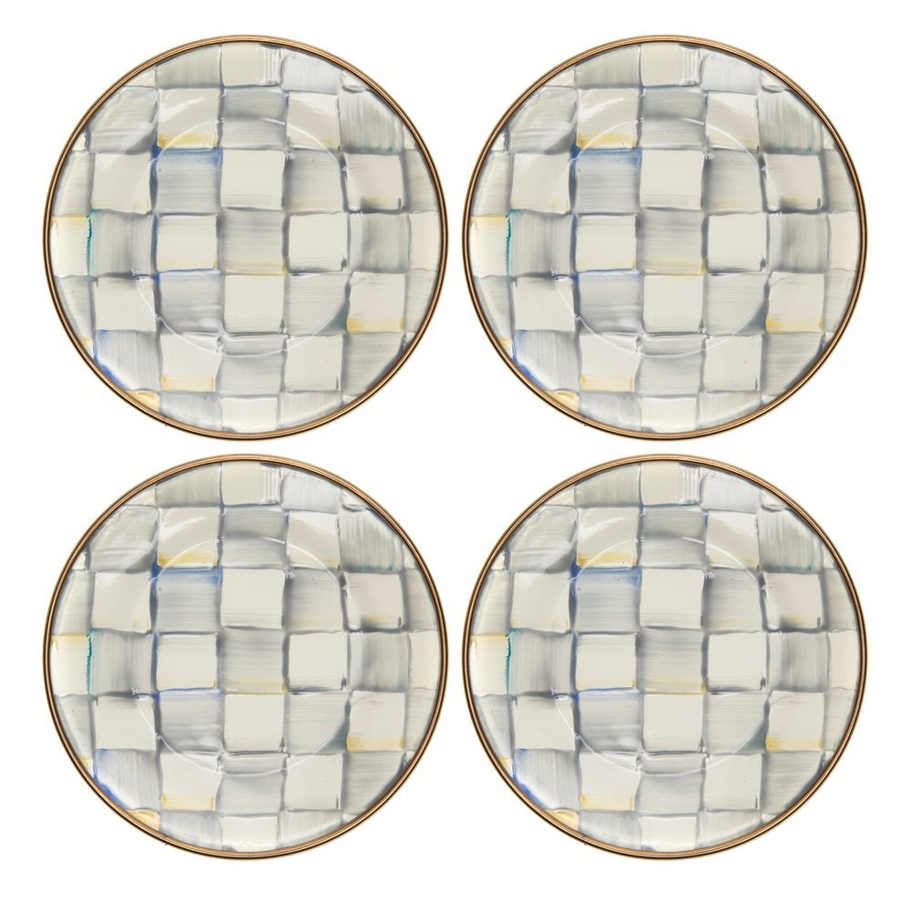 MACKENZIE-CHILDS Mackenzie-chilllds Enamelware Appetizer Plates, Set of 4 - Image 7