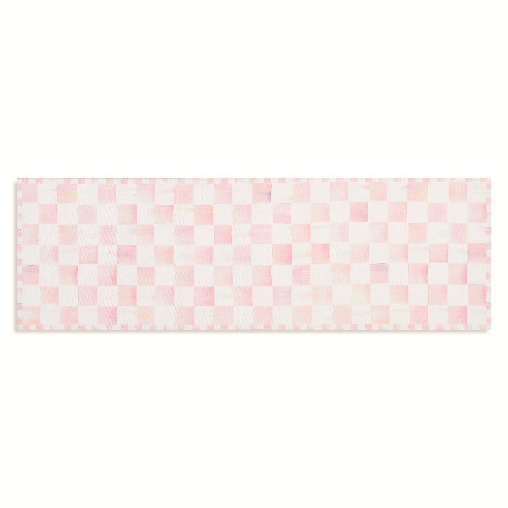 MACKENZIE-CHILDS Mackenzie-chilllds Rosy Checkered Washable Rug - Image 2