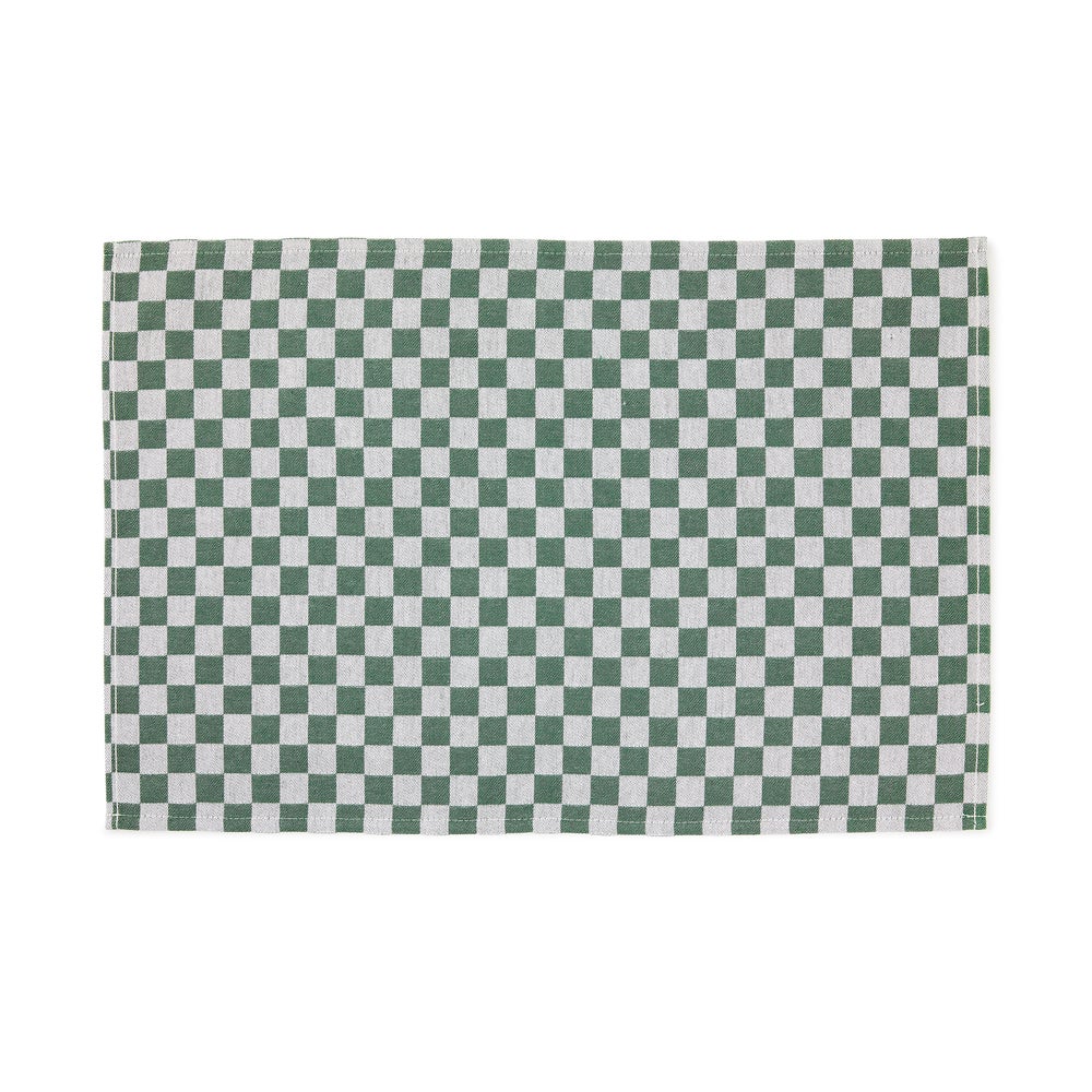 Mackenzie-chilllds Woven Check Placemat, Set of 4 - Image 4