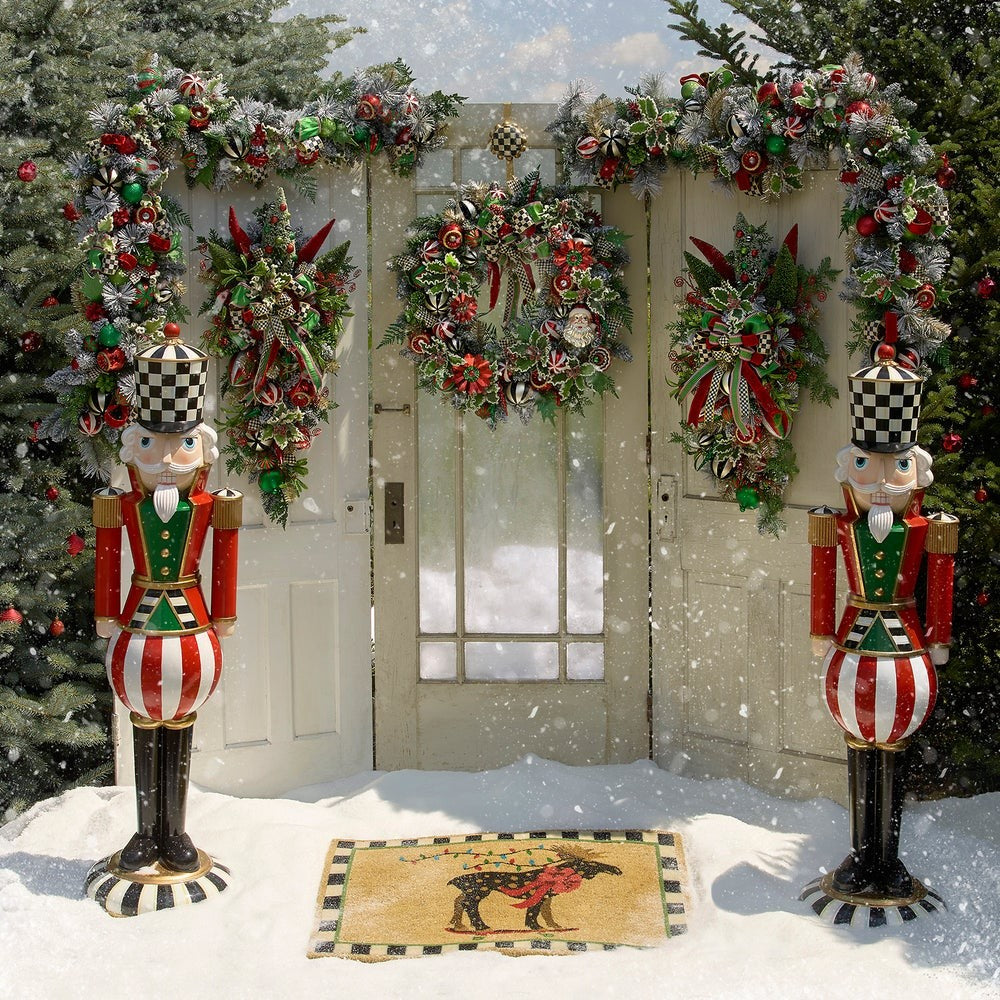Courtly Check Wreath Hanger - Image 2