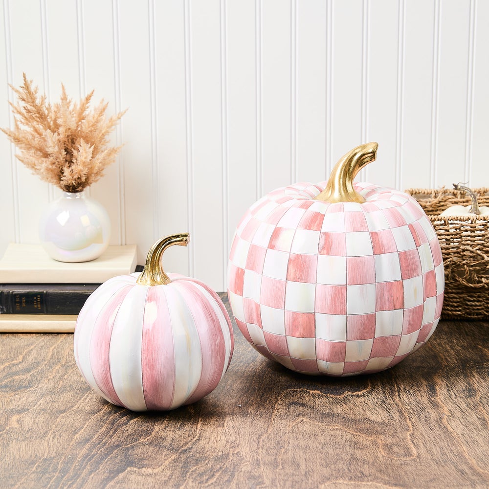 Classic Stripe & Check Pumpkin Set - Image 3