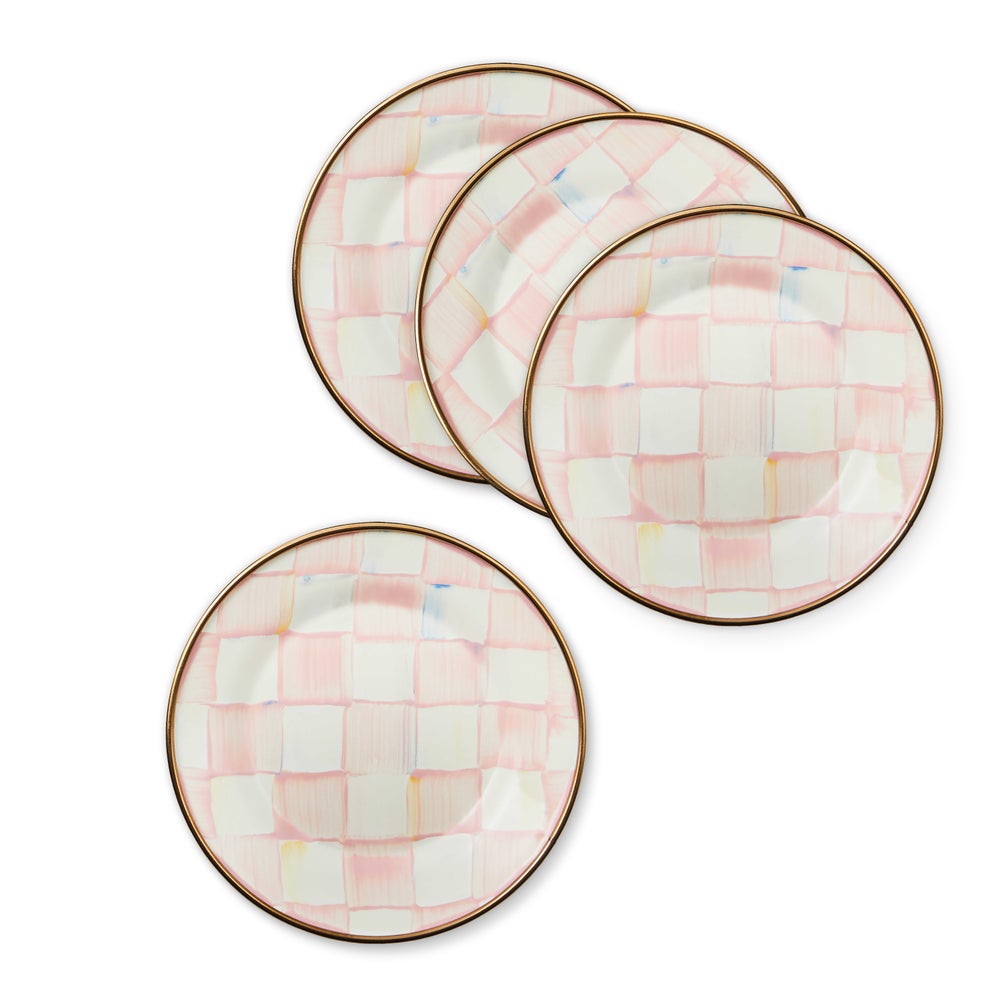 MACKENZIE-CHILDS Mackenzie-chilllds Enamelware Appetizer Plates, Set of 4 - Image 6