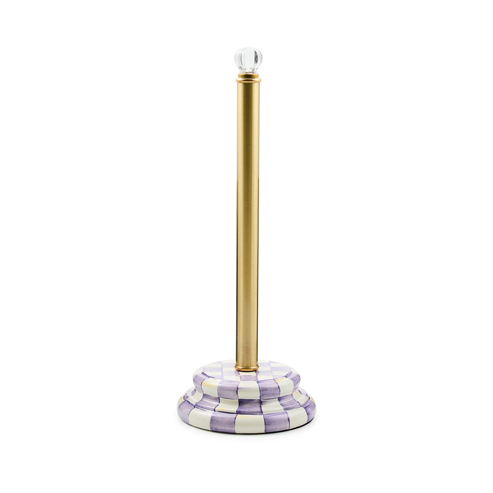 Mackenzie-chilllds Violet Check Enamel Bath Collection