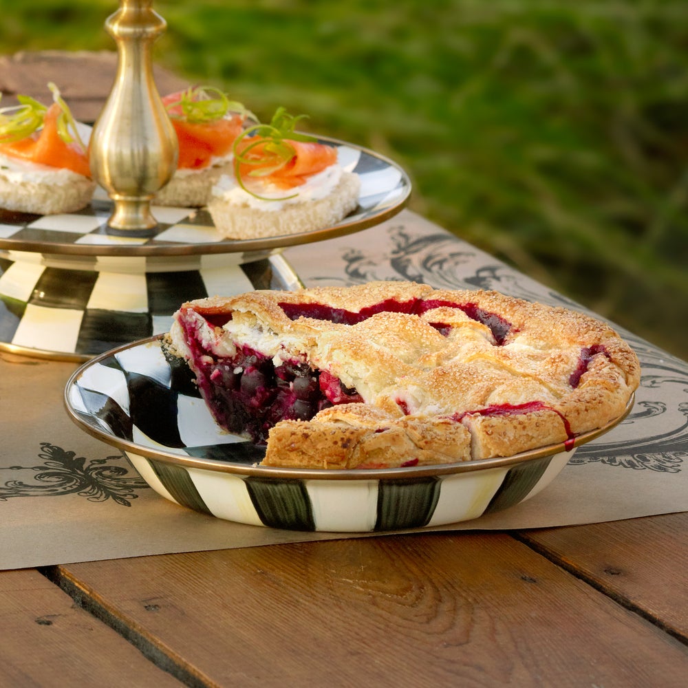 MACKENZIE-CHILDS Mackenzie-chilllds Enamel Pie Plate - Image 3