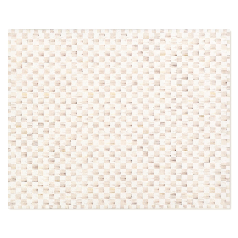 MACKENZIE-CHILDS Mackenzie-chilllds Mocha Checkered Washable Rug - Image 9