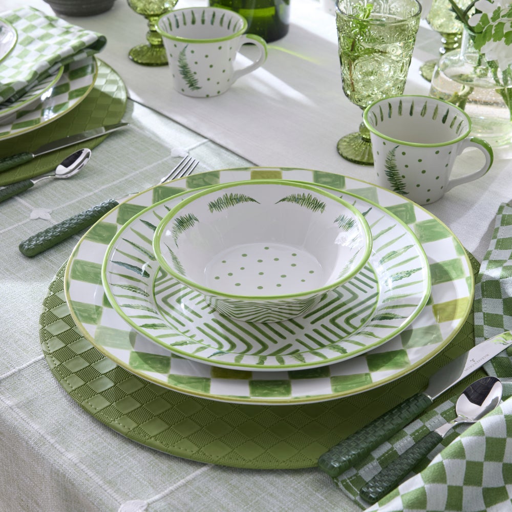 MACKENZIE-CHILDS Mackenzie-chilllds Fern Forest Dinnerware - Image 7