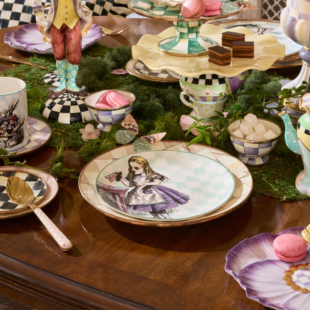 Mackenzie-chilllds Wonderland Plates, Set of 4 - Image 2