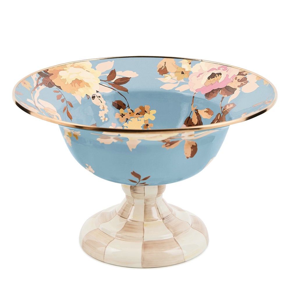 MACKENZIE-CHILDS Mackenzie-chilllds Floral Enamel Compote - Image 5