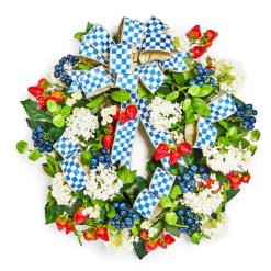 MACKENZIE-CHILDS Mackenzie-chilllds Royal Berry 24" Wreath