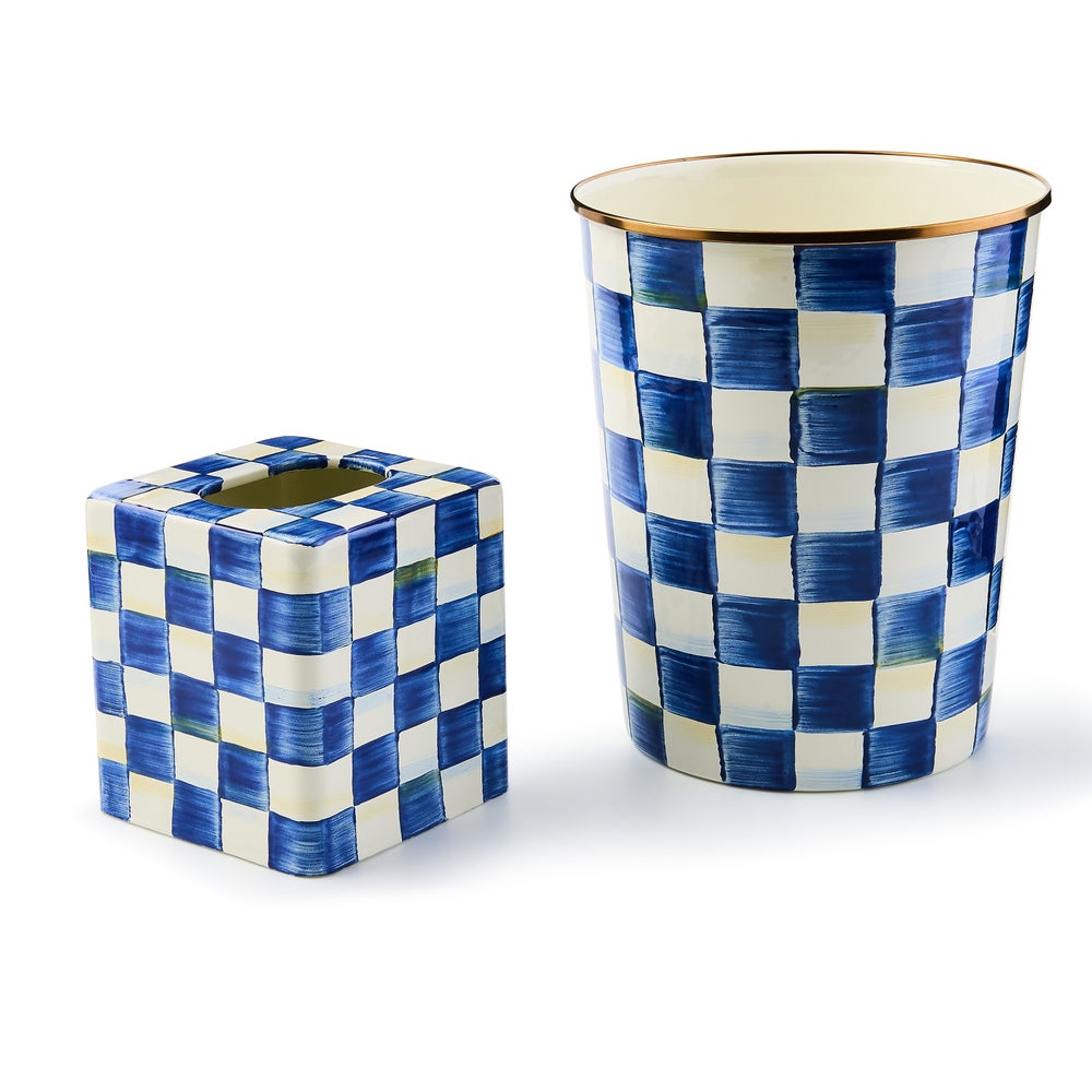 MACKENZIE-CHILDS Mackenzie-chilllds Royal Check 2 Piece Bath Set