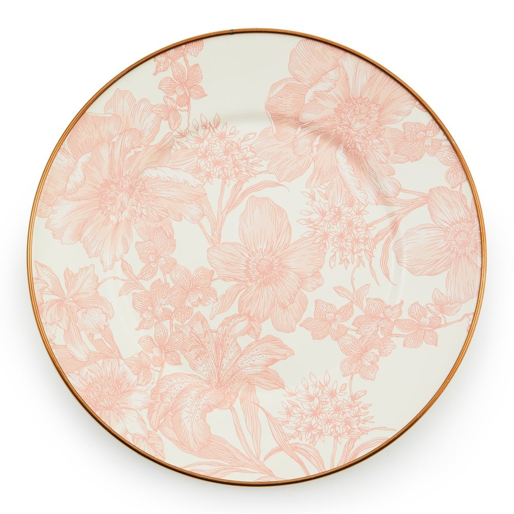 MACKENZIE-CHILDS Mackenzie-chilllds Rosy English Garden Enamel Dinnerware - Image 4