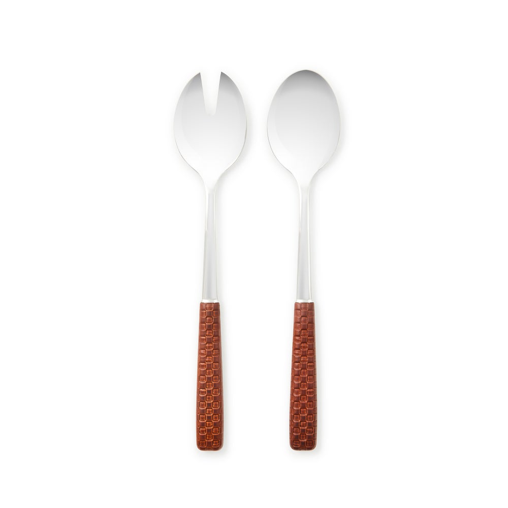 MACKENZIE-CHILDS Mackenzie-chilllds Everyday Salad Serving Set - Image 6