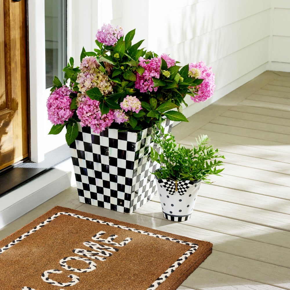 Courtly Check Butterfly Planter - Image 2