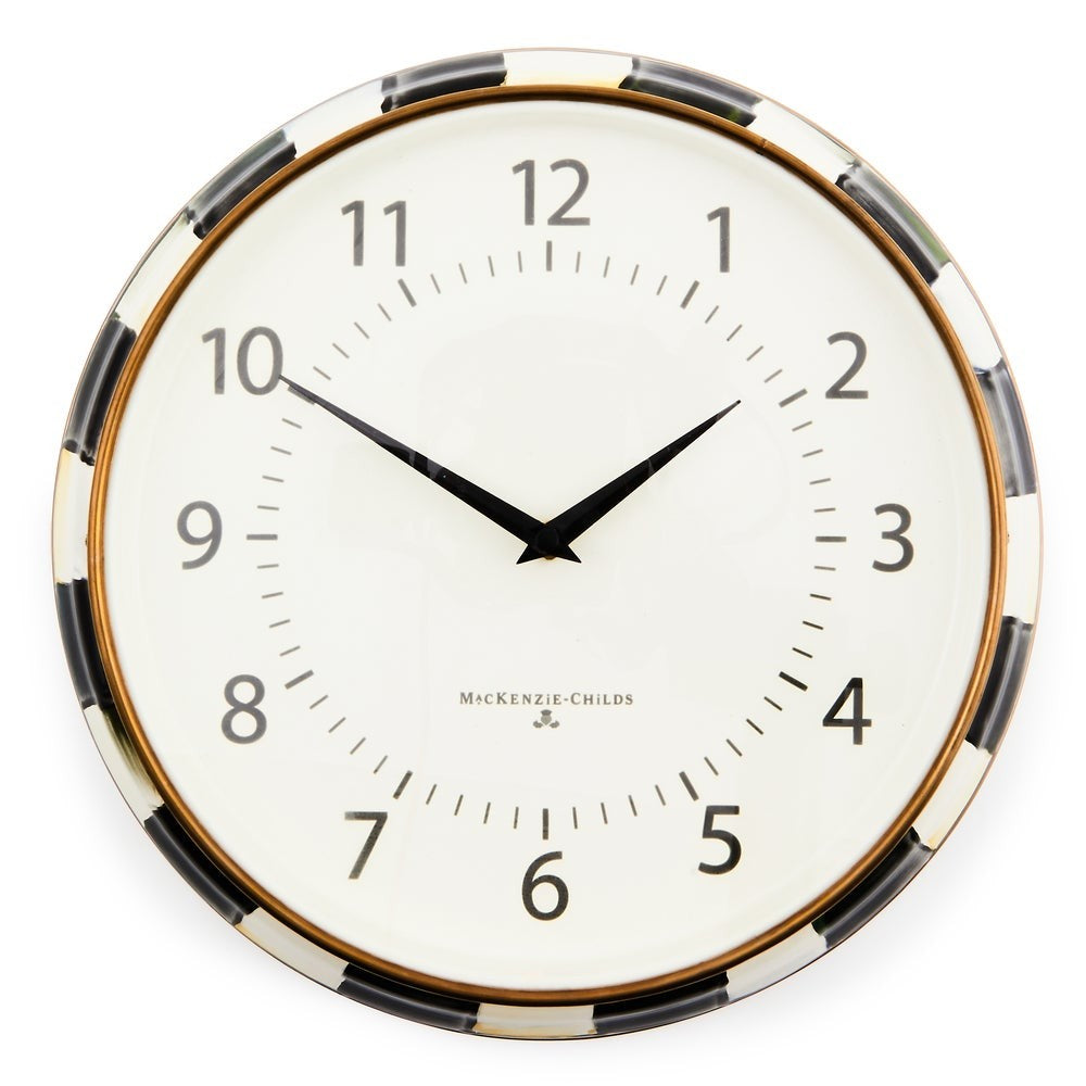 MACKENZIE-CHILDS Mackenzie-chilllds Enamel School Clock - Image 6