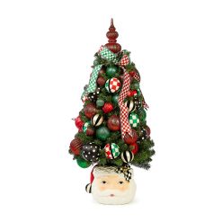Check It Out Illuminated Potted Tree