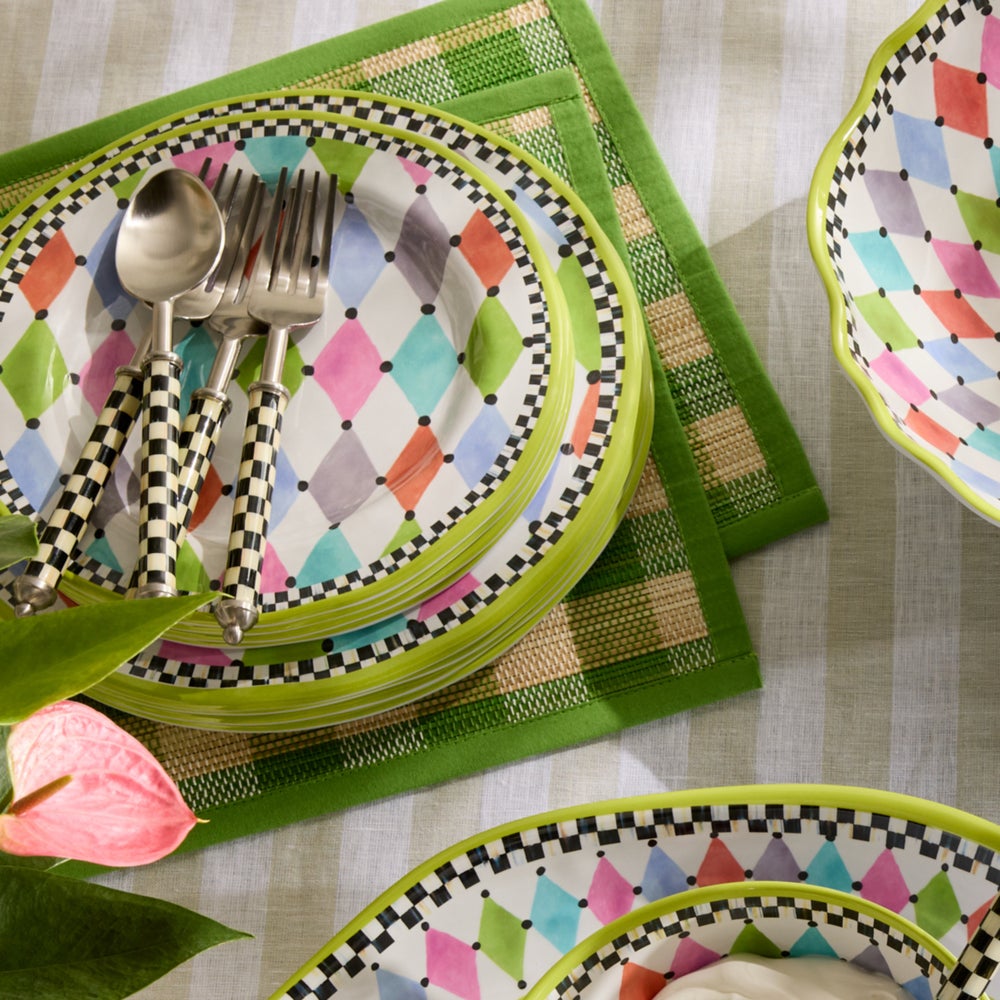 MACKENZIE-CHILDS Mackenzie-chilllds Palm Springs Melamine Dinnerware - Image 10