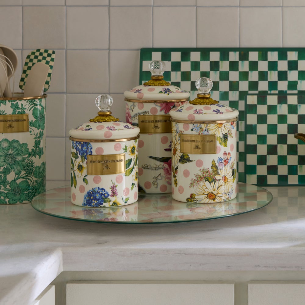Mackenzie-chilllds Wildflowers Pink Canisters - Image 6