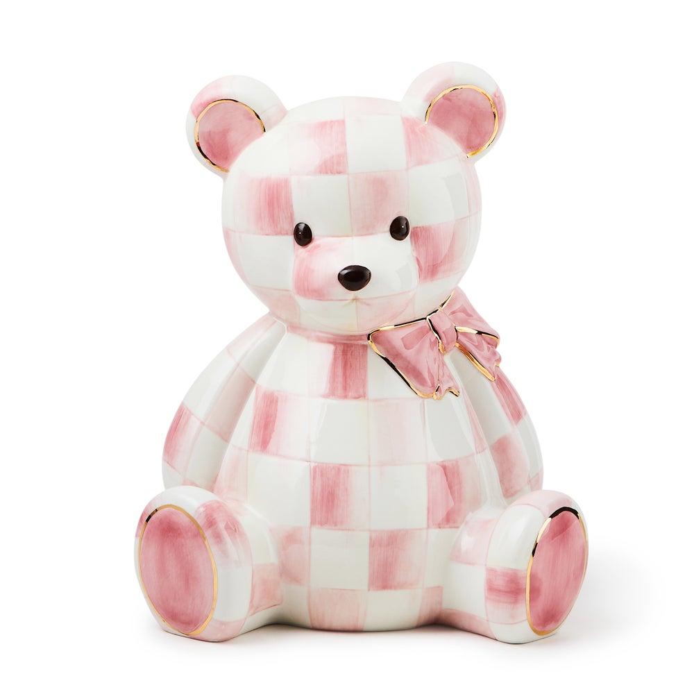MACKENZIE-CHILDS Mackenzie-chilllds Rosy Bear Bank