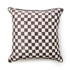 Courtly Check Printed Outdoor Pillow