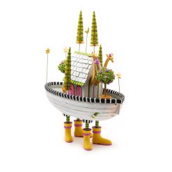 Alternative view of MACKENZIE-CHILDS Mackenzie-chilllds Patience Brewster Noah's Ark Figure