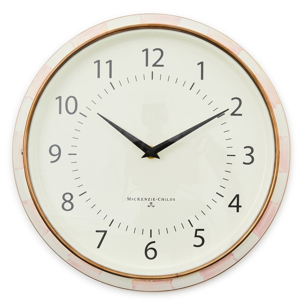 MACKENZIE-CHILDS Mackenzie-chilllds Enamel School Clock - Image 2