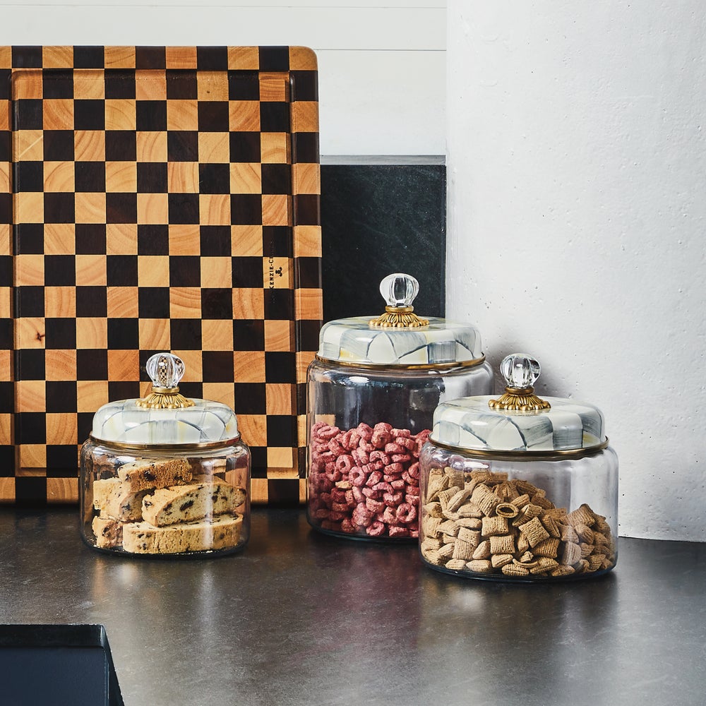 Mackenzie-chilllds Sterling Check Kitchen Canisters - Image 3
