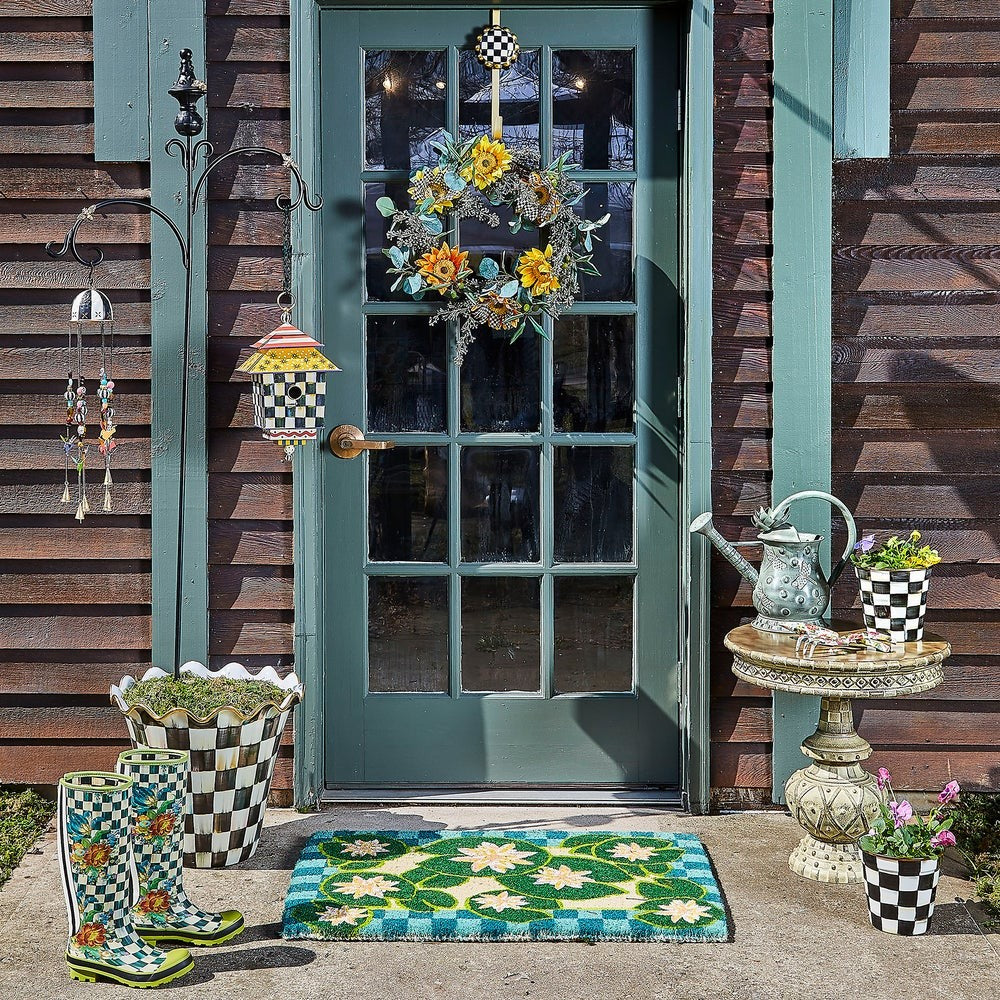 Courtly Check Wreath Hanger - Image 3