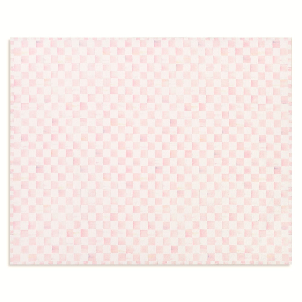 MACKENZIE-CHILDS Mackenzie-chilllds Rosy Checkered Washable Rug - Image 7