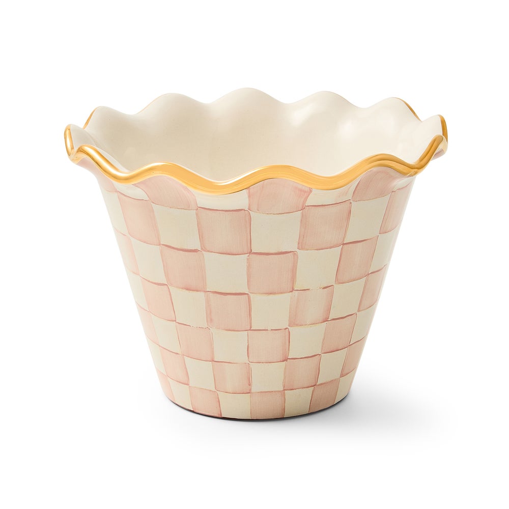 Check 8?? Ceramic Garden Pot - Image 2