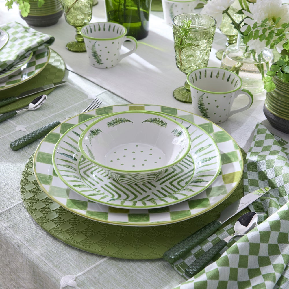 MACKENZIE-CHILDS Mackenzie-chilllds Fern Forest Dinnerware - Image 8