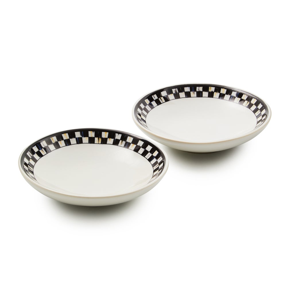 Courtly Check Everyday Pinch Bowls, Set of 2