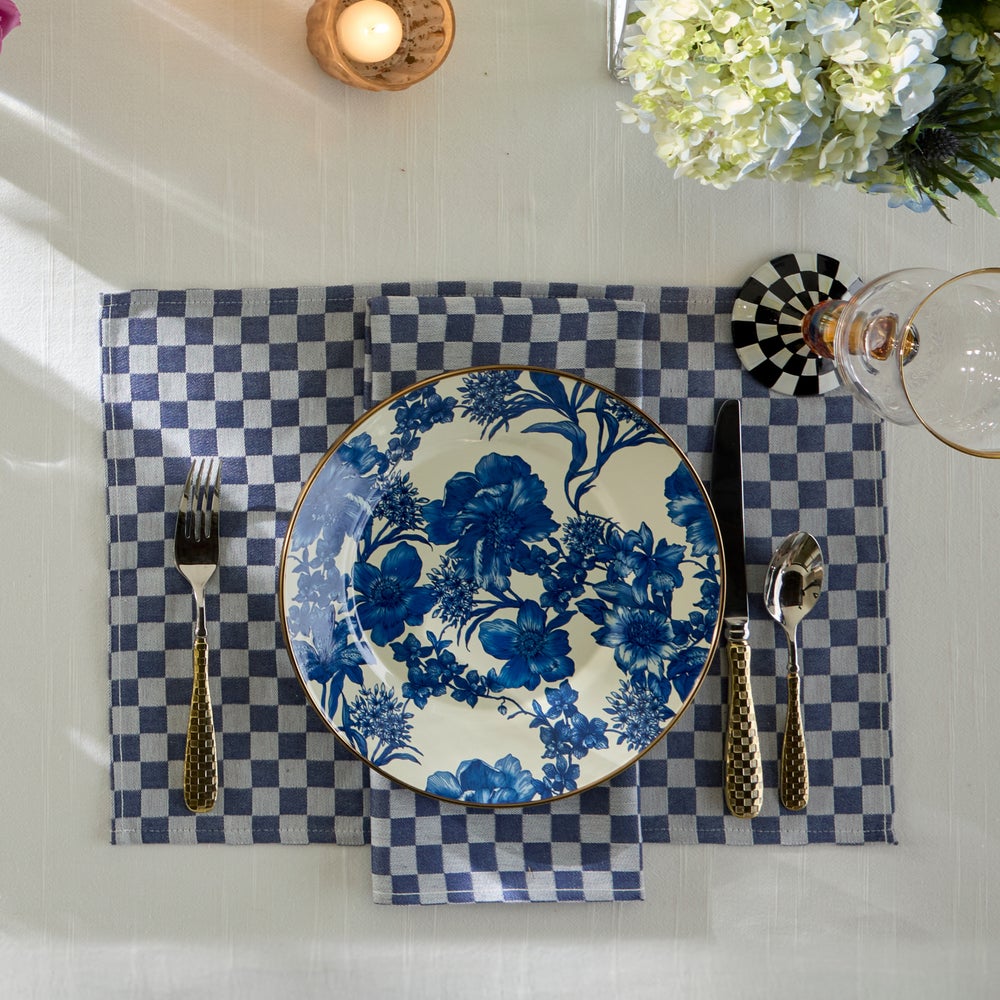 MACKENZIE-CHILDS Mackenzie-chilllds Royal English Garden Enamel Dinnerware