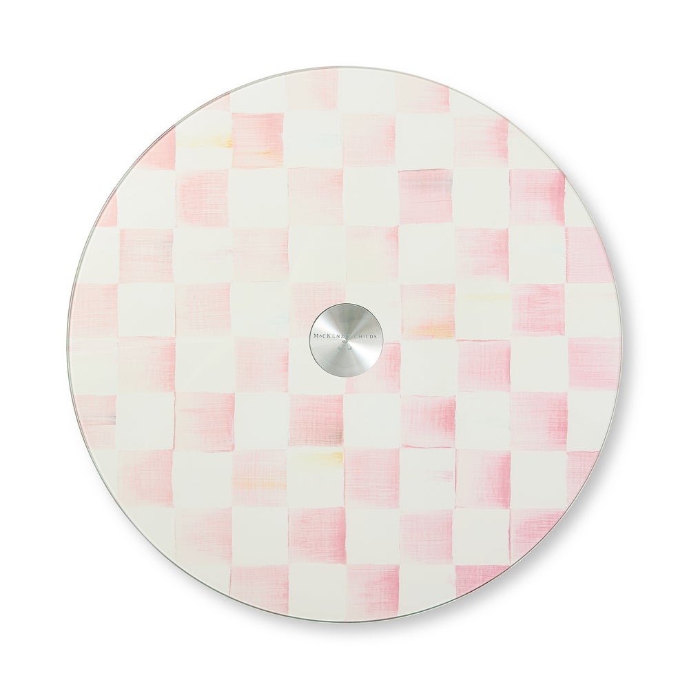 Check Glass Lazy Susan - Image 5