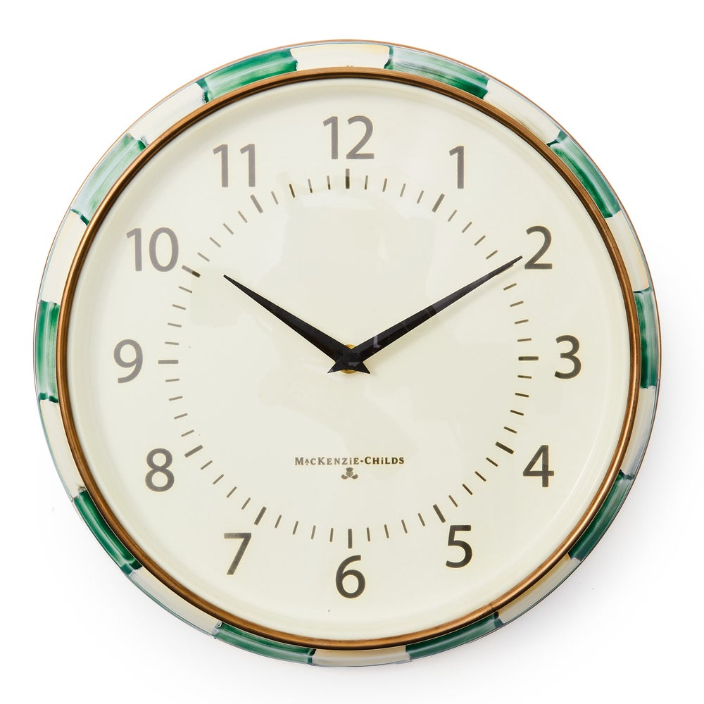 MACKENZIE-CHILDS Mackenzie-chilllds Enamel School Clock - Image 8