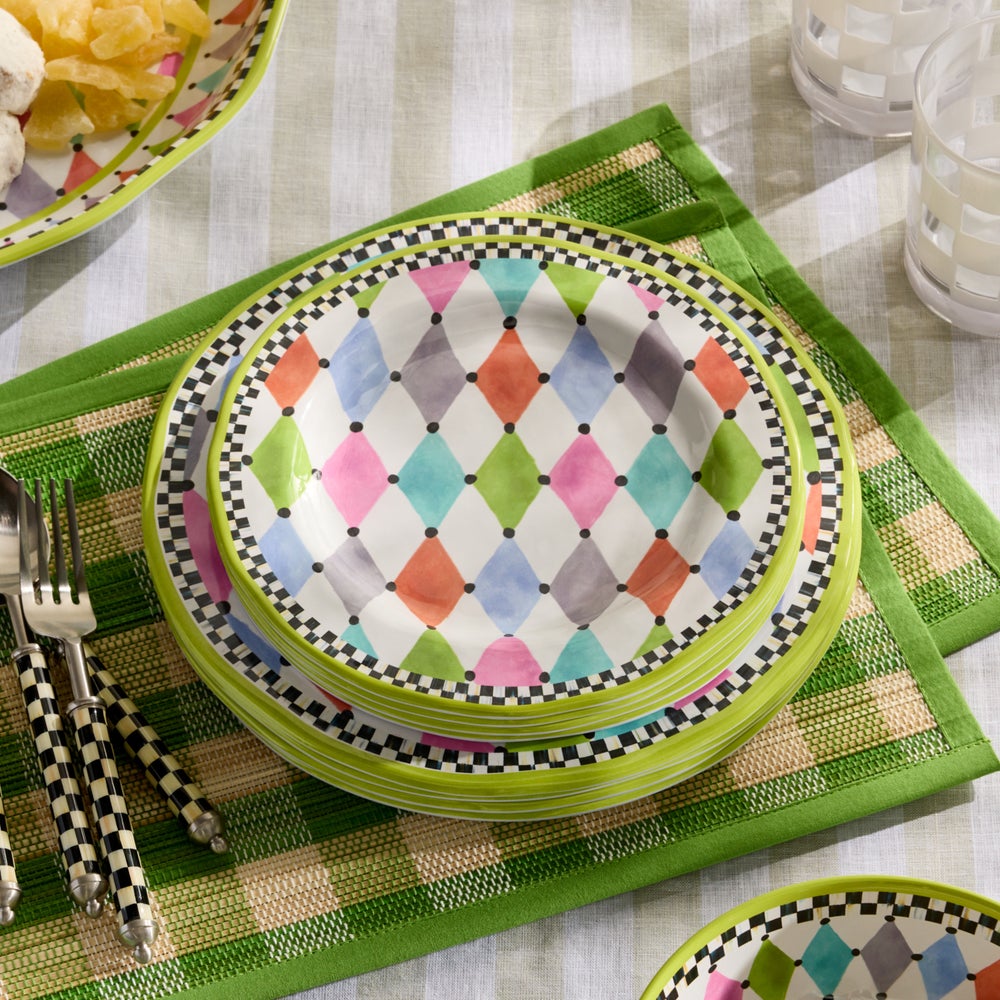 MACKENZIE-CHILDS Mackenzie-chilllds Palm Springs Melamine Dinnerware - Image 5