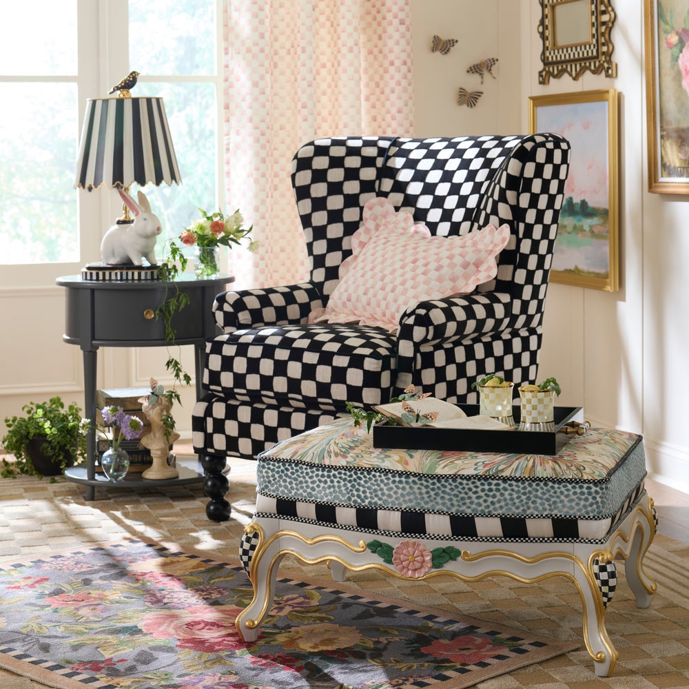 MACKENZIE-CHILDS Mackenzie-chilllds Gambit Indoor Furniture Collection - Image 7
