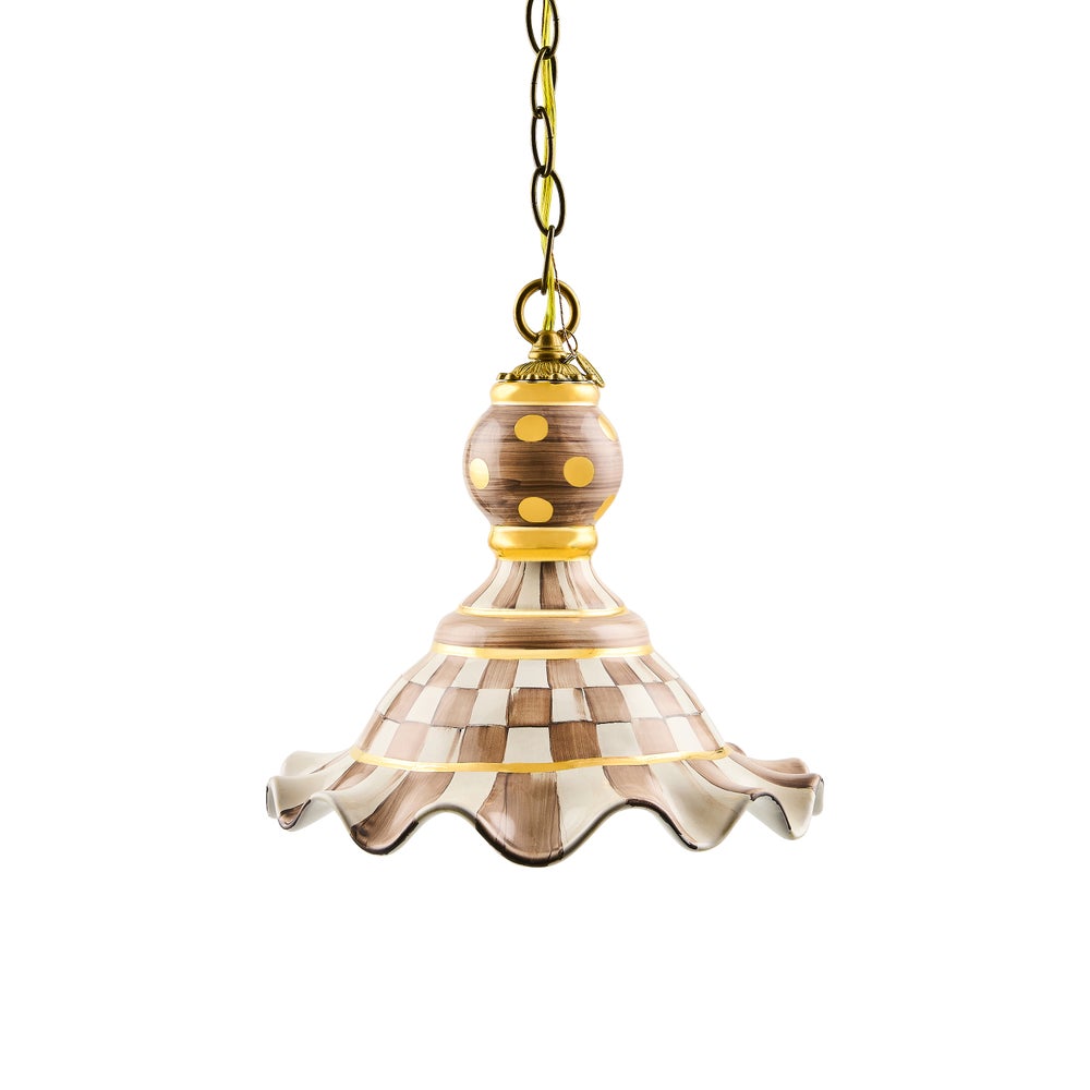 MACKENZIE-CHILDS Mackenzie-chilllds Fluted Hanging Lamp - Image 2